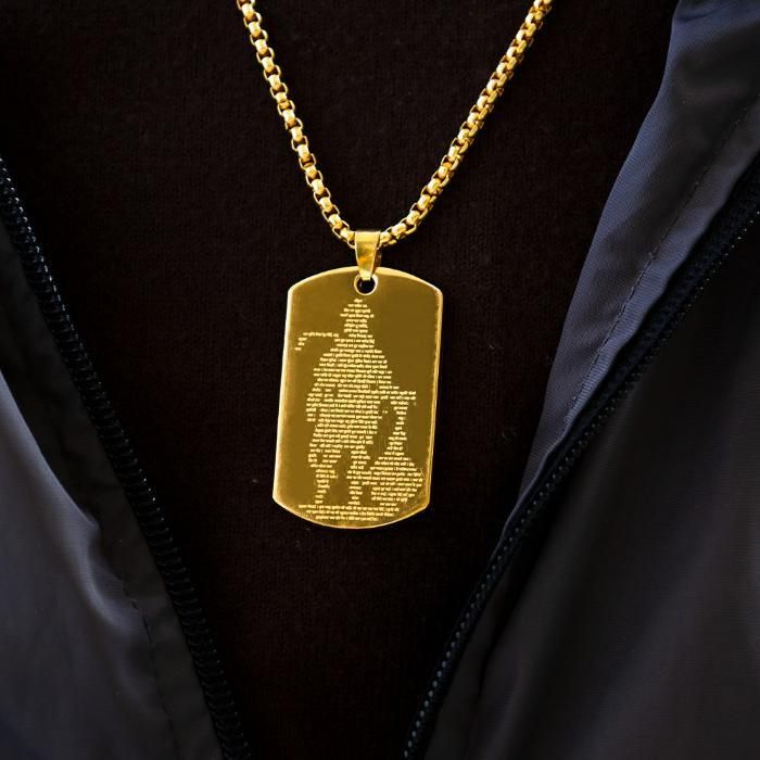 Hanuman Chalisa Pendant with Chain